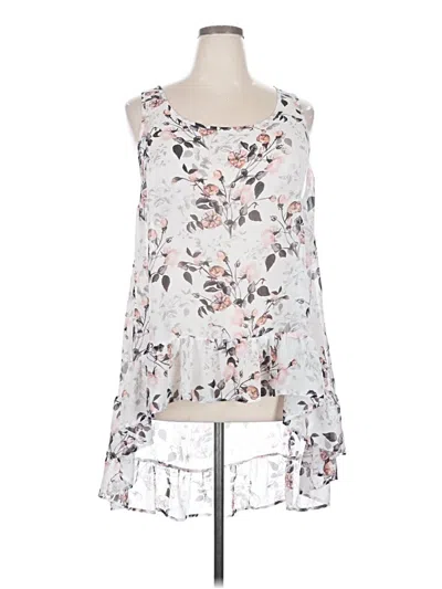 Pre-owned Torrid Sleeveless Blouse In Silver