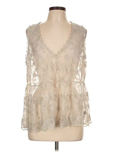 Pre-owned Torrid Sleeveless Blouse In Silver