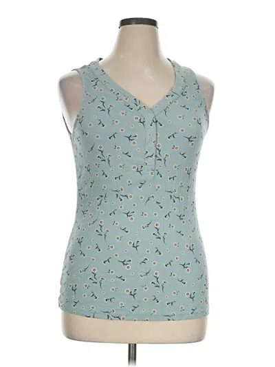 Pre-owned Torrid Sleeveless Blouse In Teal