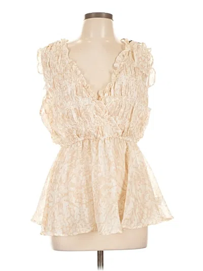 Torrid Sleeveless Blouse In White