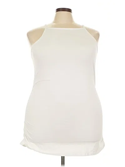 Pre-owned Torrid Sleeveless Blouse In White