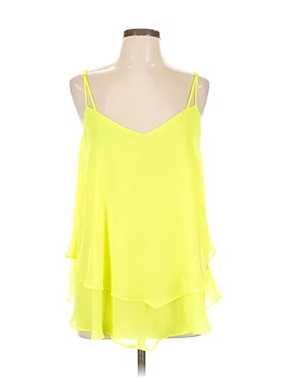 Pre-owned Torrid Sleeveless Blouse In Yellow