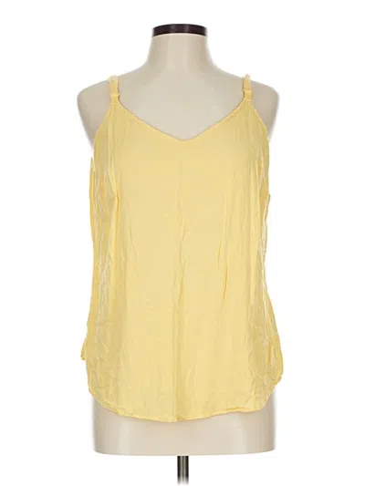 Pre-owned Torrid Sleeveless Blouse In Yellow