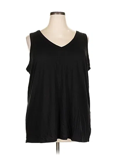 Pre-owned Torrid Sleeveless T-shirt In Black