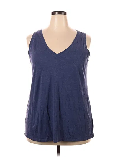 Pre-owned Torrid Sleeveless T-shirt In Blue