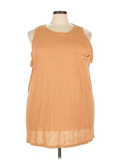 Pre-owned Torrid Sleeveless T-shirt In Orange