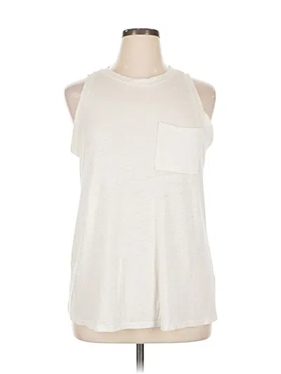 Pre-owned Torrid Sleeveless T-shirt In White