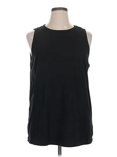 Pre-owned Torrid Sleeveless Top Black Halter Neckline Tops