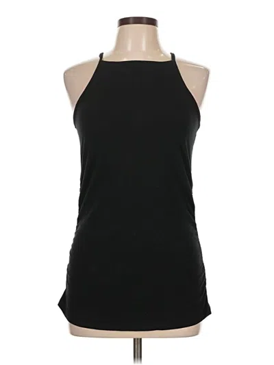 Pre-owned Torrid Sleeveless Top Black Halter Neckline Tops