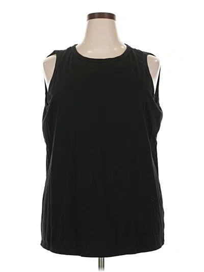 Pre-owned Torrid Sleeveless Top Black Halter Neckline Tops