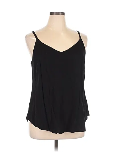 Pre-owned Torrid Sleeveless Top Black Halter Neckline Tops