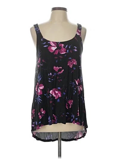 Pre-owned Torrid Sleeveless Top Black Scoop Neck Tops