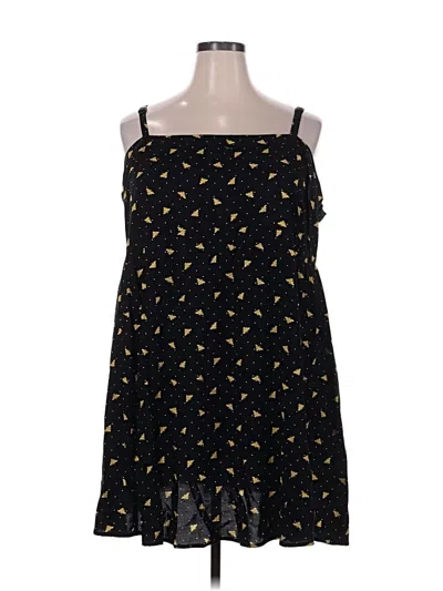 Pre-owned Torrid Sleeveless Top Black Strapless Neckline Tops