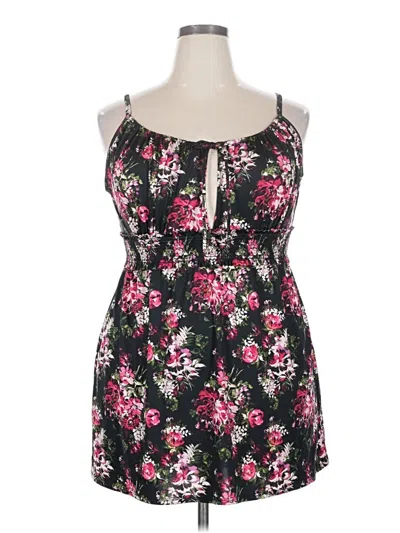 Pre-owned Torrid Sleeveless Top Black Strapless Neckline Tops