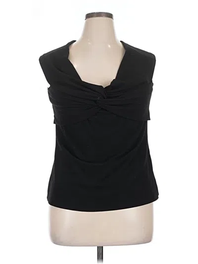 Pre-owned Torrid Sleeveless Top Black Strapless Neckline Tops