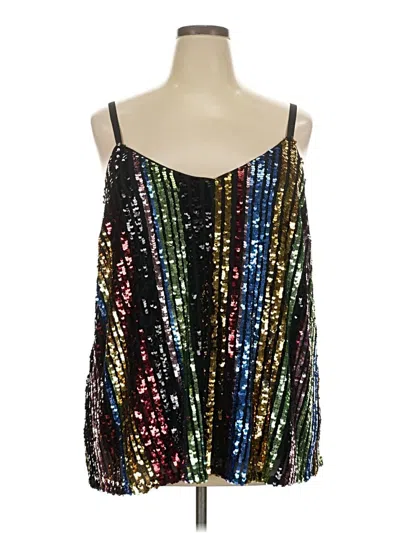 Pre-owned Torrid Sleeveless Top Black Strapless Neckline Tops
