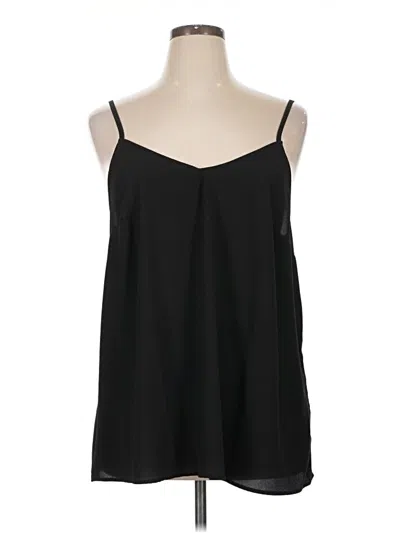 Pre-owned Torrid Sleeveless Top Black Sweetheart Neckline Tops