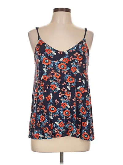 Pre-owned Torrid Sleeveless Top Blue Halter Neckline Tops