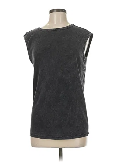 Torrid Sleeveless Top Gray Boatneck Tops