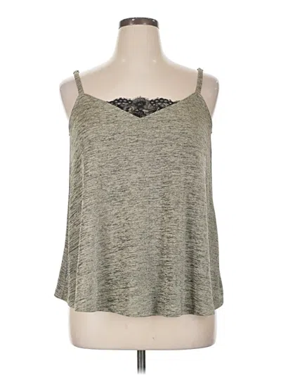 Pre-owned Torrid Sleeveless Top Gray Sweetheart Neckline Tops