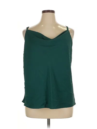Pre-owned Torrid Sleeveless Top Green Cowl Neck Tops