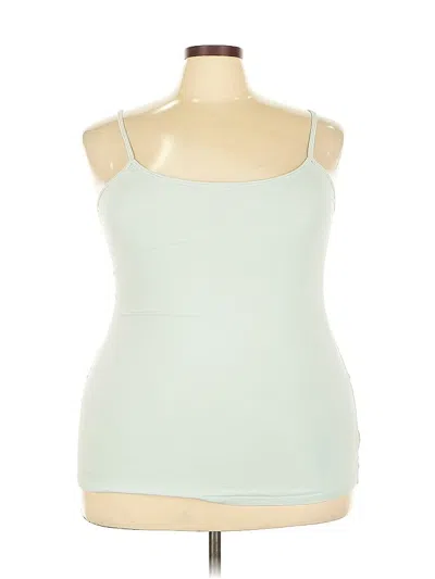 Pre-owned Torrid Sleeveless Top Green Sweetheart Neckline Tops