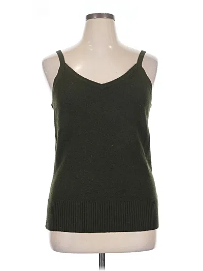 Pre-owned Torrid Sleeveless Top Green Sweetheart Neckline Tops