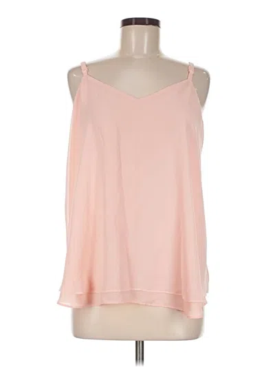Pre-owned Torrid Sleeveless Top Pink Cold Shoulder Neckline Tops