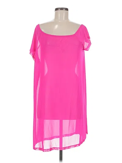 Pre-owned Torrid Sleeveless Top Pink Scoop Neck Tops