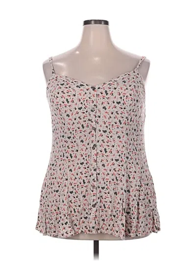 Pre-owned Torrid Sleeveless Top Pink Sweetheart Neckline Tops