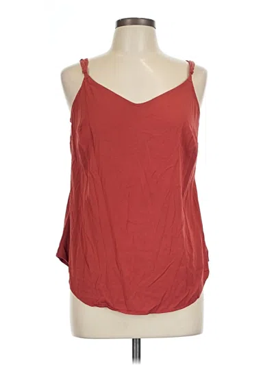 Pre-owned Torrid Sleeveless Top Red Halter Neckline Tops