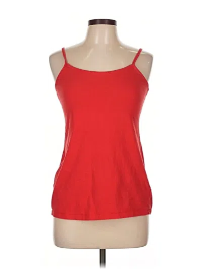 Pre-owned Torrid Sleeveless Top Red Scoop Neck Tops