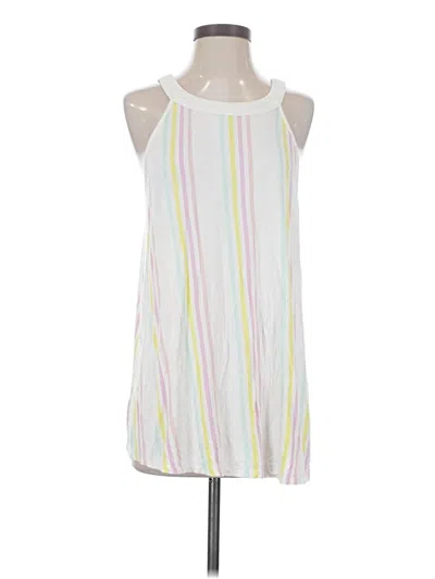 Pre-owned Torrid Sleeveless Top White Halter Neckline Tops