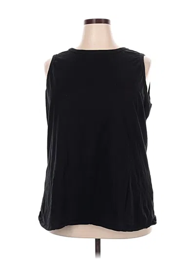 Pre-owned Torrid Sleeveless T-shirt In Black