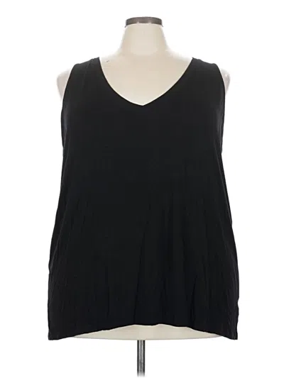 Pre-owned Torrid Sleeveless T-shirt In Black