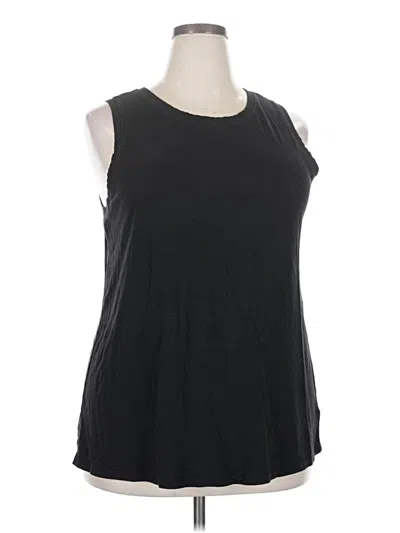 Pre-owned Torrid Sleeveless T-shirt In Black