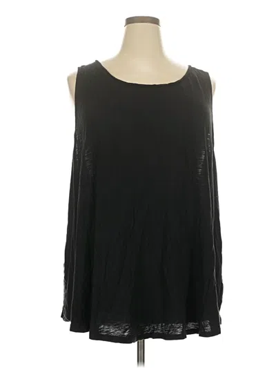Pre-owned Torrid Sleeveless T-shirt In Black