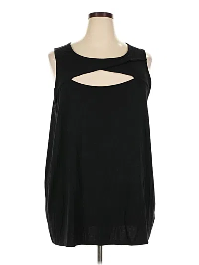 Pre-owned Torrid Sleeveless T-shirt In Black