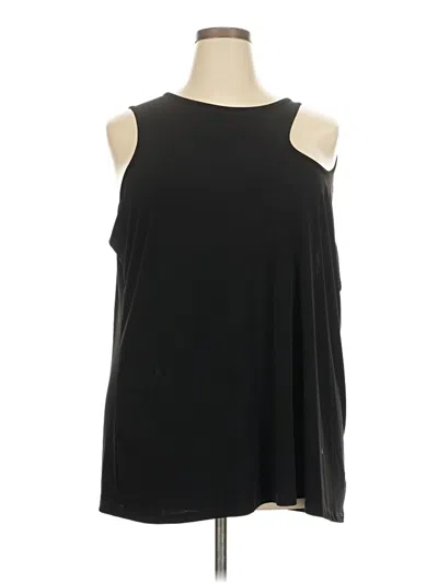 Pre-owned Torrid Sleeveless T-shirt In Black