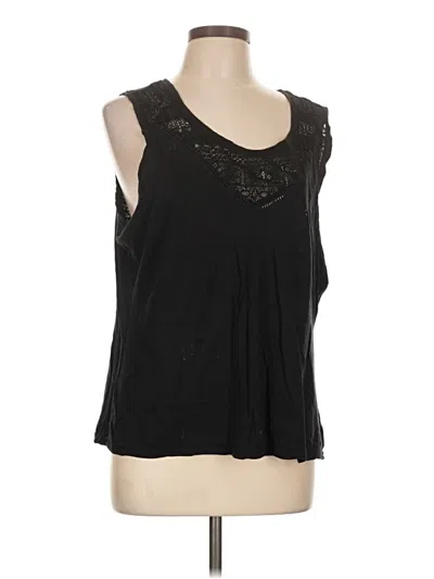 Pre-owned Torrid Sleeveless T-shirt In Black