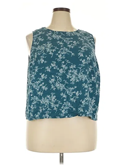 Pre-owned Torrid Sleeveless T-shirt In Blue