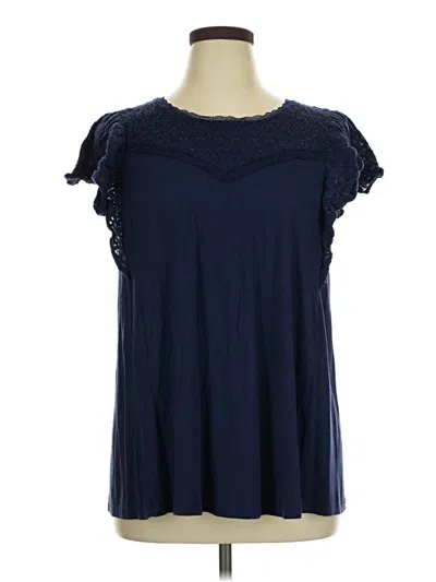 Pre-owned Torrid Sleeveless T-shirt In Blue