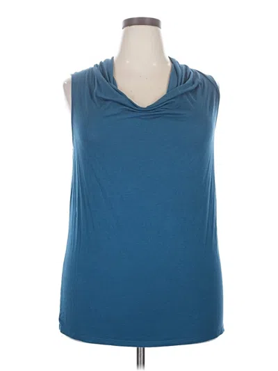 Pre-owned Torrid Sleeveless T-shirt In Blue