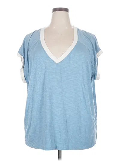 Pre-owned Torrid Sleeveless T-shirt In Blue
