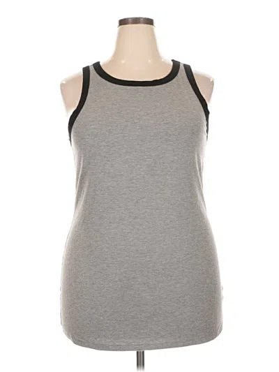 Pre-owned Torrid Sleeveless T-shirt In Gray