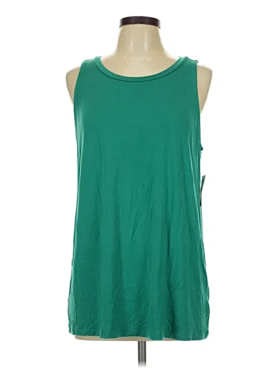 Torrid Sleeveless T-shirt In Green