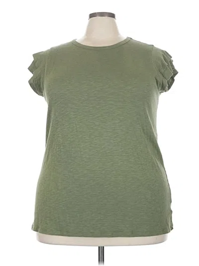 Pre-owned Torrid Sleeveless T-shirt In Green
