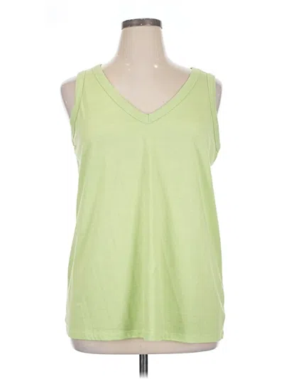 Pre-owned Torrid Sleeveless T-shirt In Green