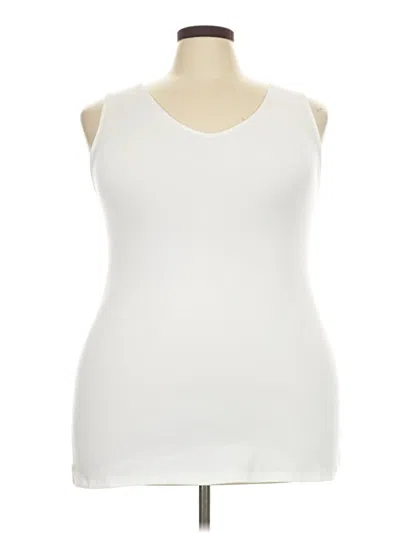 Pre-owned Torrid Sleeveless T-shirt In Ivory