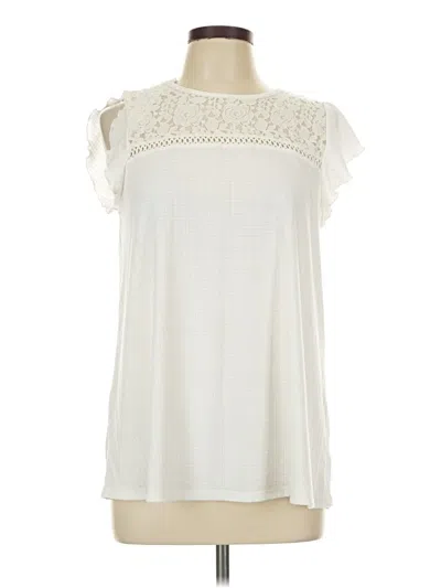 Pre-owned Torrid Sleeveless T-shirt In Ivory